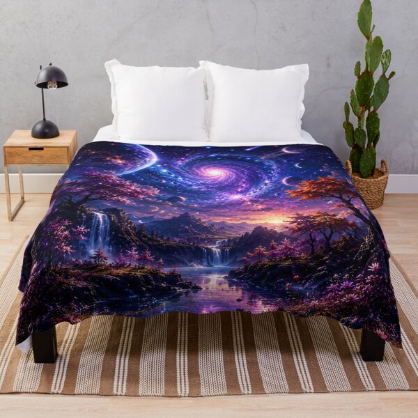 Item preview, Celestial Nature – Cosmic Fantasy Landscape designed and sold by UniverseShade.
