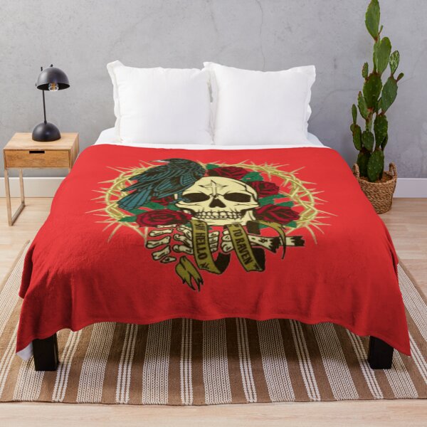 Item preview, Dark Alternative Skull with Raven and Roses designed and sold by WAKYSHOP.