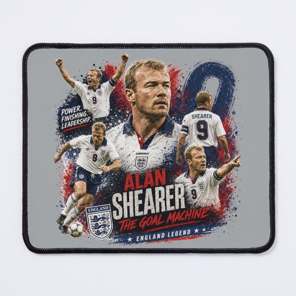 Item preview, Alan Shearer - The Goal Machine - England Football Legend designed and sold by Sports Boutique.