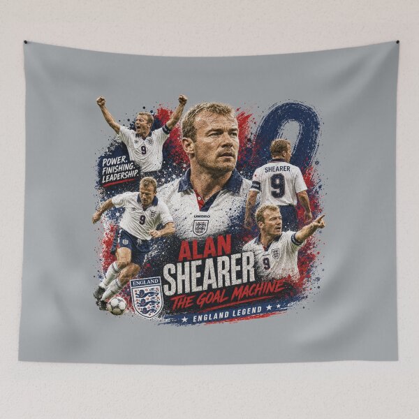 Item preview, Alan Shearer - The Goal Machine - England Football Legend designed and sold by Sports Boutique.