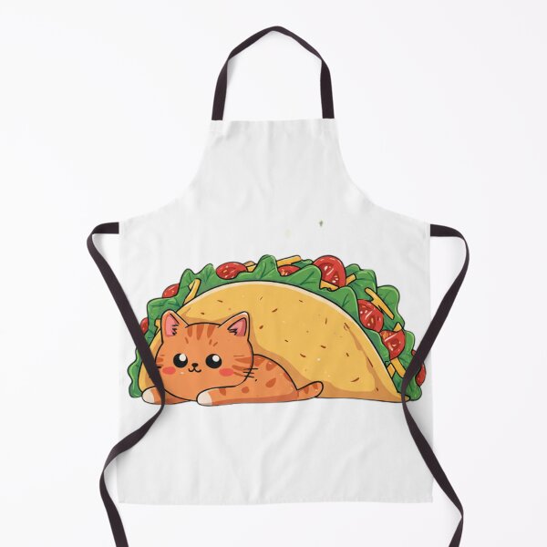 Item preview, Funny Cat in Taco Shell Design designed and sold by Moody Vibes Studio.
