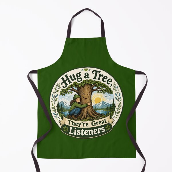 Item preview, Hug a Tree - They're Great Listeners designed and sold by Stylishly Eco.