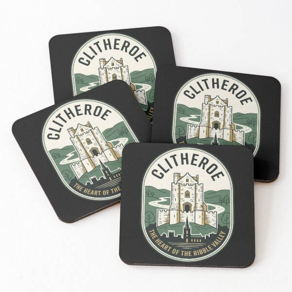 Item preview, Clitheroe Castle Ribble Valley Vintage Travel Emblem designed and sold by k3rstman1.