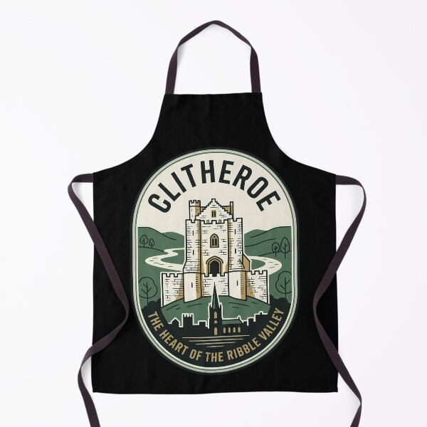 Item preview, Clitheroe Castle Ribble Valley Vintage Travel Emblem designed and sold by k3rstman1.