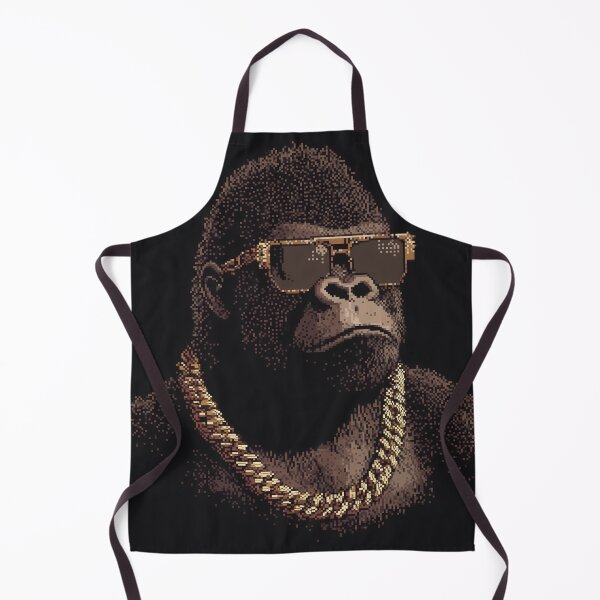 Item preview, Pixel Gorilla Gangster designed and sold by ClubVacay.