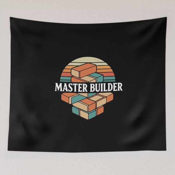 Item preview, Master Builder Building Blocks Construction Enthusiast designed and sold by PopStars1993.