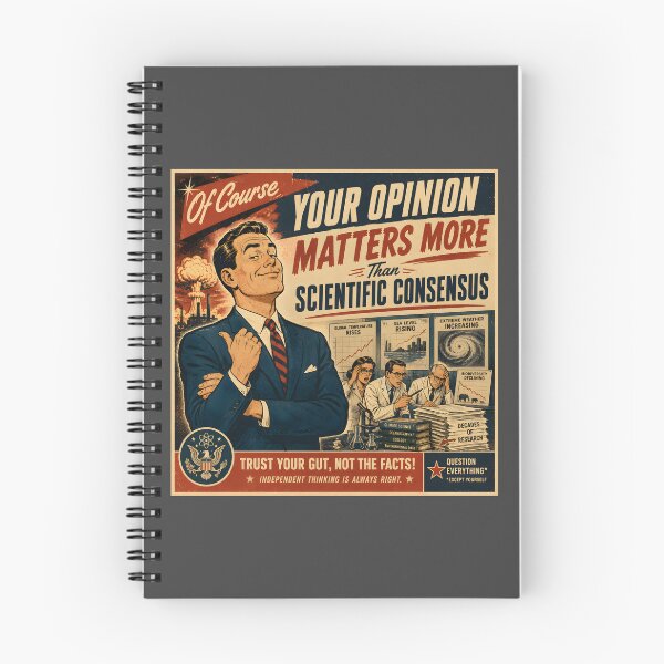Item preview, Of Course Your Opinion Matters More Than Scientific Consensus designed and sold by Stylishly Eco.