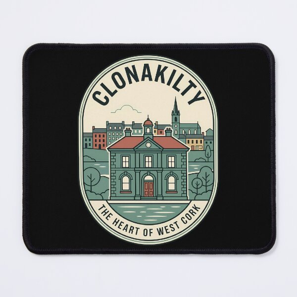 Item preview, Clonakilty Ireland Vintage Travel Emblem West Cork designed and sold by k3rstman1.