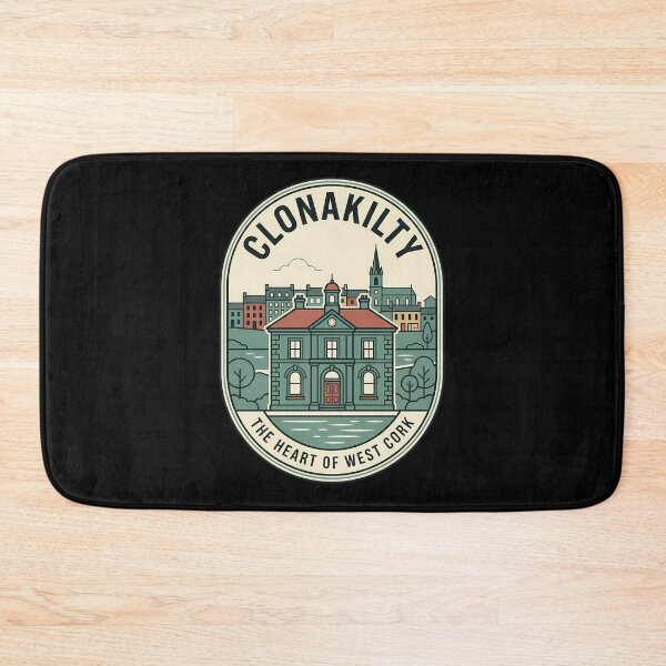Item preview, Clonakilty Ireland Vintage Travel Emblem West Cork designed and sold by k3rstman1.