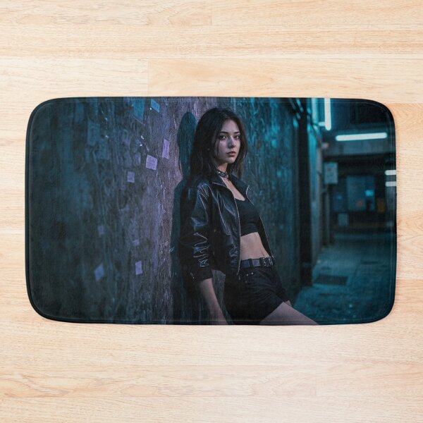 Item preview, Cyberpunk Woman in the Alley designed and sold by Alt-Art-Digital.