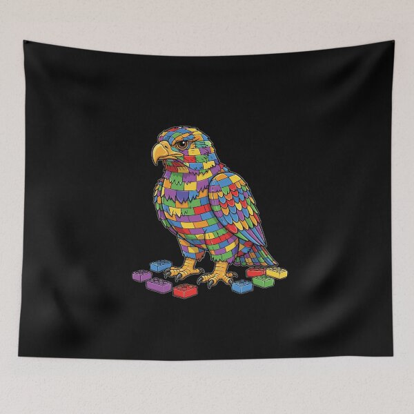 Item preview, Building Blocks Eagle Construction Toy Fan designed and sold by PopStars1993.