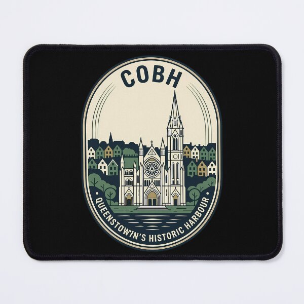 Item preview, Cobh Ireland Queenstown Harbor Vintage Travel Emblem designed and sold by k3rstman1.