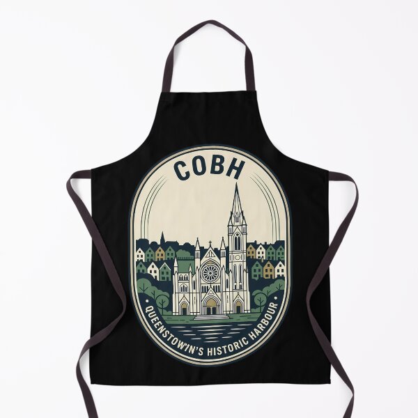 Item preview, Cobh Ireland Queenstown Harbor Vintage Travel Emblem designed and sold by k3rstman1.