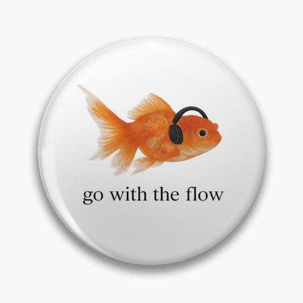 Item preview, go with the flow designed and sold by sweetspaceboy.