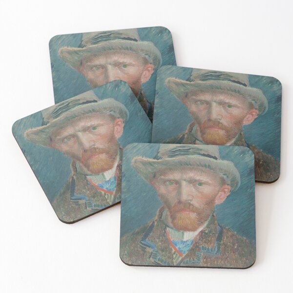 Item preview, Van Gogh Self-Portrait with Grey Felt Hat designed and sold by Shoupay.