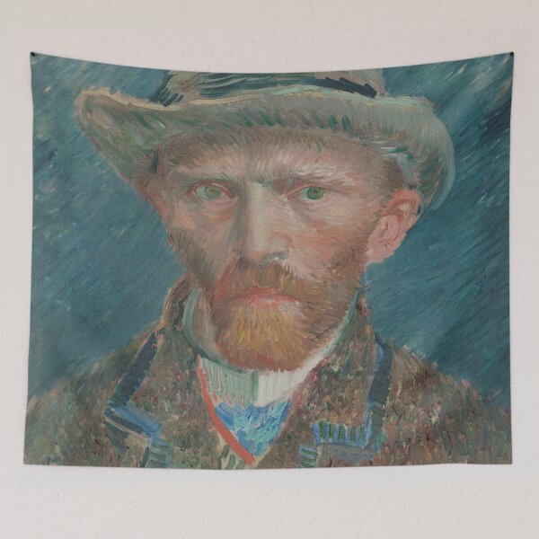 Item preview, Van Gogh Self-Portrait with Grey Felt Hat designed and sold by Shoupay.