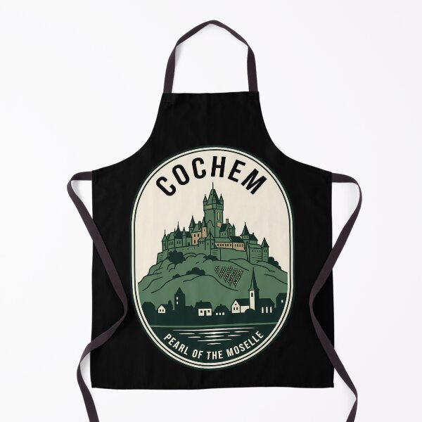 Item preview, Cochem Germany Reichsburg Castle Vintage Travel Emblem designed and sold by k3rstman1.