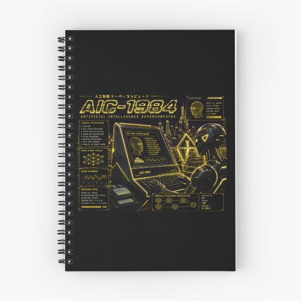 Item preview, Retro AI Supercomputer Robot | 1984 Cyberpunk Vaporwave Computer designed and sold by TEEJAMBOREE.