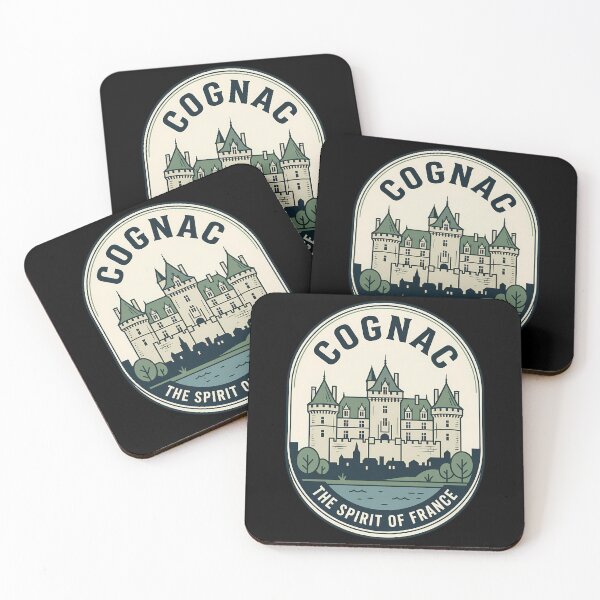 Item preview, Cognac France Chateau Vintage Travel Emblem designed and sold by k3rstman1.