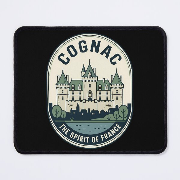 Item preview, Cognac France Chateau Vintage Travel Emblem designed and sold by k3rstman1.