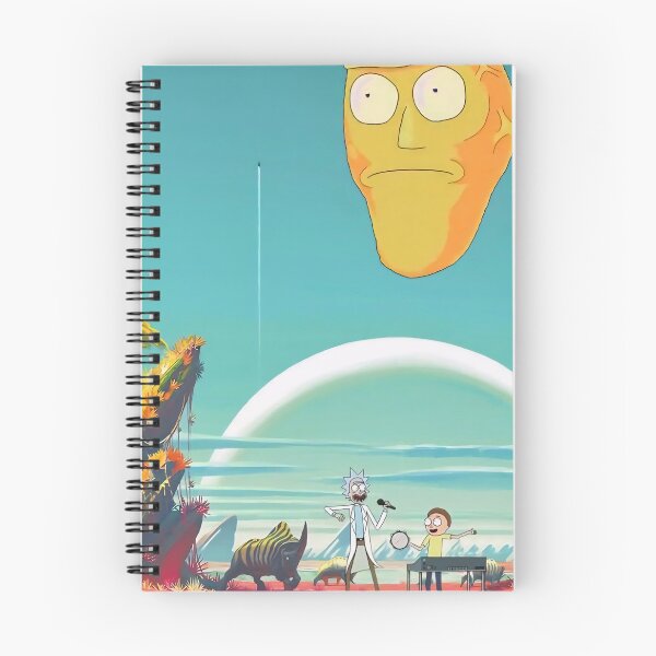 Item preview, Rick and Morty Giant Heads Concert designed and sold by PosterFuel.