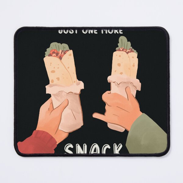 Item preview, Just one more snack funny typography  designed and sold by Krishnacre8.