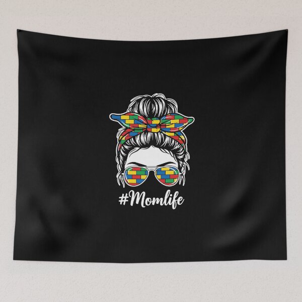 Item preview, Momlife Autism Awareness Mother Support Parent designed and sold by PopStars1993.