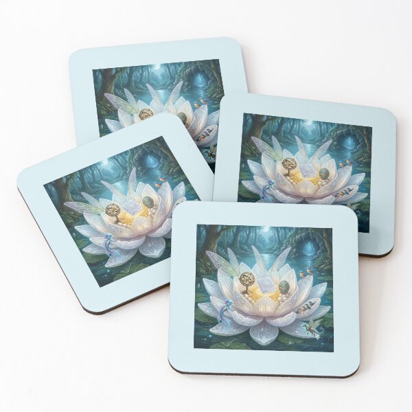 Item preview, ​The Secret Lotus of the Fairytale Forest. designed and sold by JoyNest = "The nest of joy".