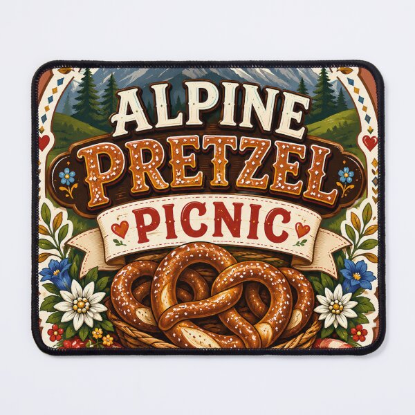 Item preview, Alpine Pretzel Picnic designed and sold by Tharaazu.