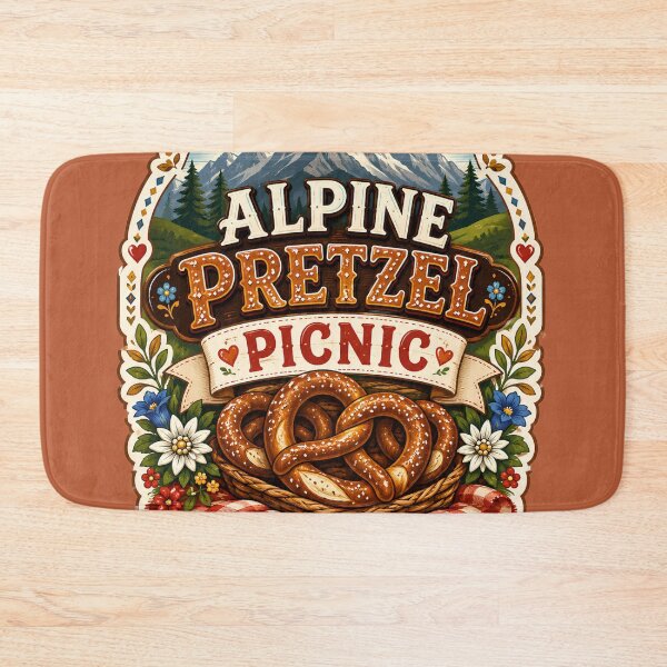 Item preview, Alpine Pretzel Picnic designed and sold by Tharaazu.