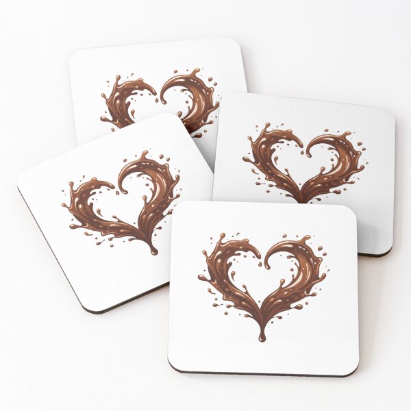 Item preview, Coffee splash forming heart  designed and sold by kidoramagic.