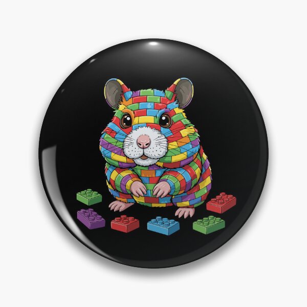 Item preview, Hamster Building Blocks Pet Lover designed and sold by PopStars1993.