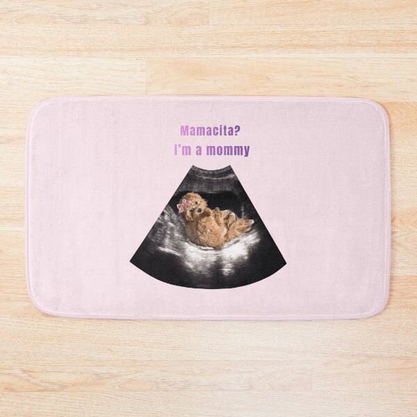 Item preview, Dog Mom Ultrasound Funny Poodle Mommy Print designed and sold by chaos-and-curls.