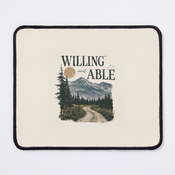 Item preview, willing and able  designed and sold by pnkrose.