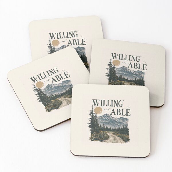 Item preview, willing and able  designed and sold by pnkrose.