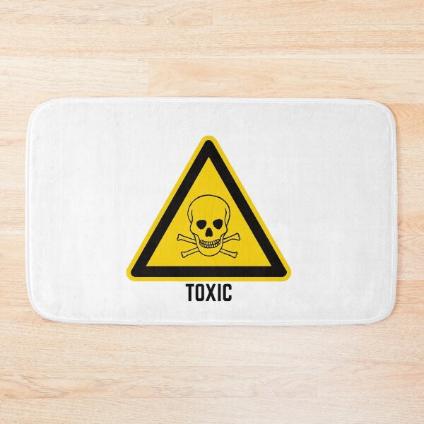 Item preview, Toxic Warning Sign designed and sold by MayaCordalia.