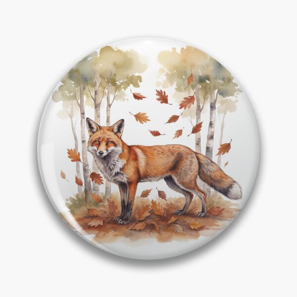 Item preview, Majestic Fox in the Autumn Forest designed and sold by Rob-Son.