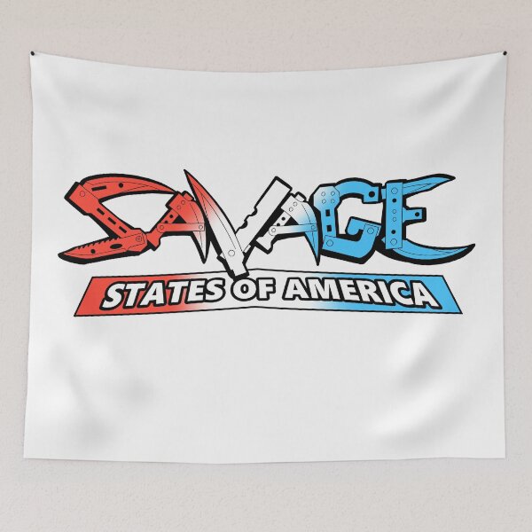 Item preview, Savage States of America Logo designed and sold by MichaelJFoley.