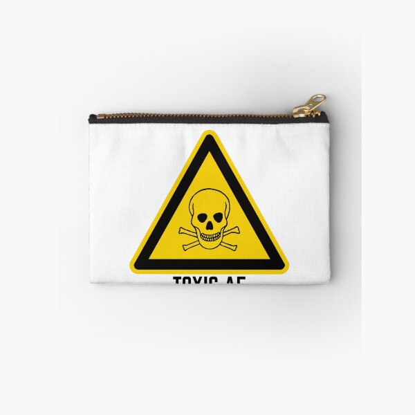 Item preview, Toxic AF Warning Sign designed and sold by MayaCordalia.