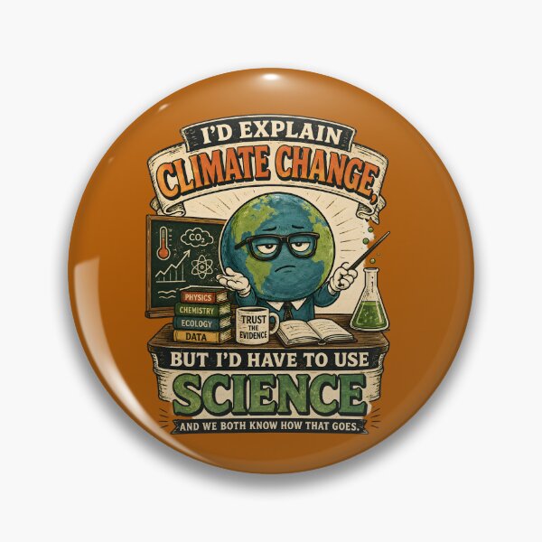 Item preview, I'd Explain Climate Change, But I'd Have to Use Science designed and sold by Stylishly Eco.