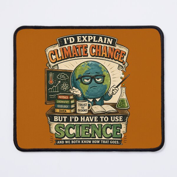 Item preview, I'd Explain Climate Change, But I'd Have to Use Science designed and sold by Stylishly Eco.