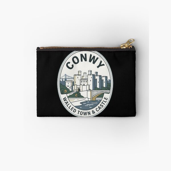 Item preview, Conwy Wales Walled Town Vintage Travel Emblem designed and sold by k3rstman1.