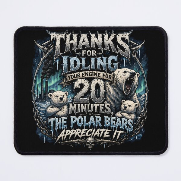 Item preview, Thanks for Idling Your Engine for 20 Minutes designed and sold by Stylishly Eco.