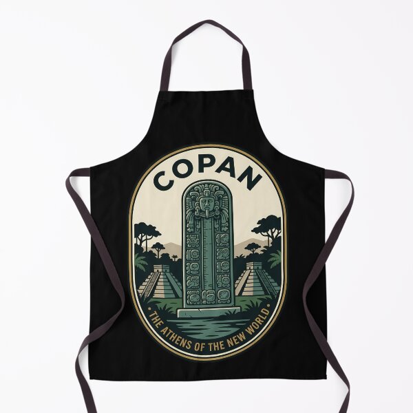 Item preview, Copan Mayan Ruins Honduras Vintage Travel Emblem designed and sold by k3rstman1.