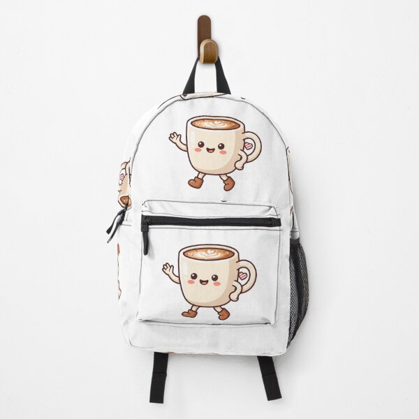 Item preview, Cute coffee cup character design designed and sold by kidoramagic.