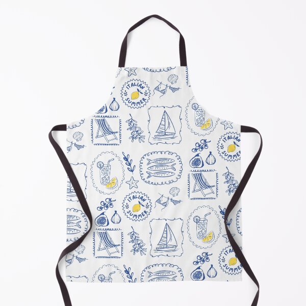 Item preview, Italian summer vacation blues designed and sold by InkRiot Studios.