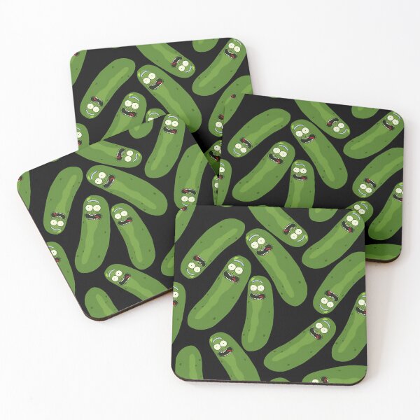 Item preview, Pickle Rick Pattern designed and sold by PosterFuel.