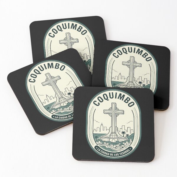 Item preview, Coquimbo Chile Vintage Travel Emblem City of Treasures designed and sold by k3rstman1.