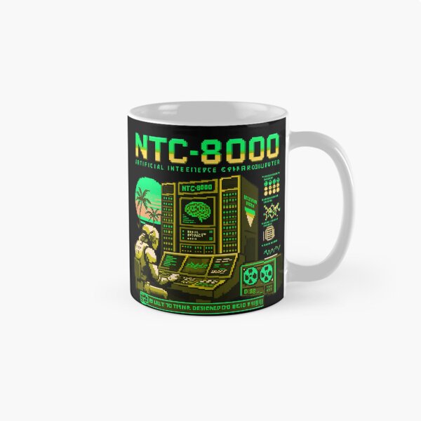 Item preview, Retro AI Supercomputer Robot | 1984 Cyberpunk Vaporwave Computer designed and sold by TEEJAMBOREE.