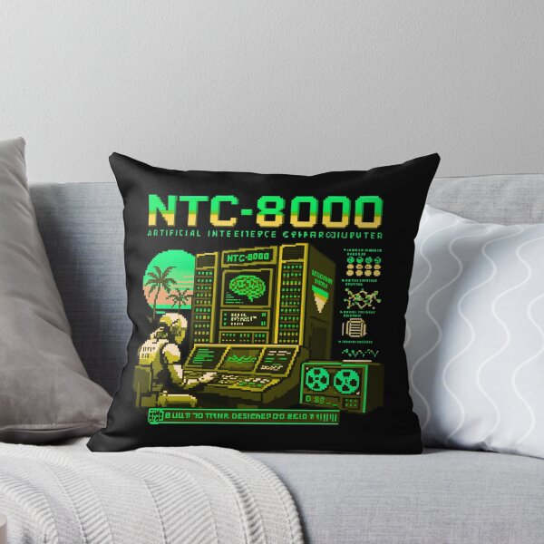Item preview, Retro AI Supercomputer Robot | 1984 Cyberpunk Vaporwave Computer designed and sold by TEEJAMBOREE.